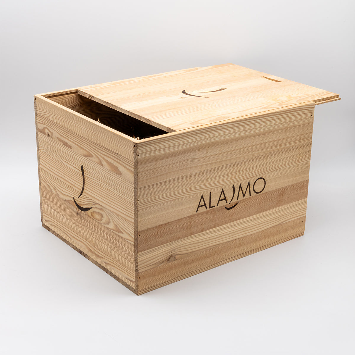 COFFRET CADEAU ALAJMO | COFFRET EN BOIS 6 BOUTEILLES