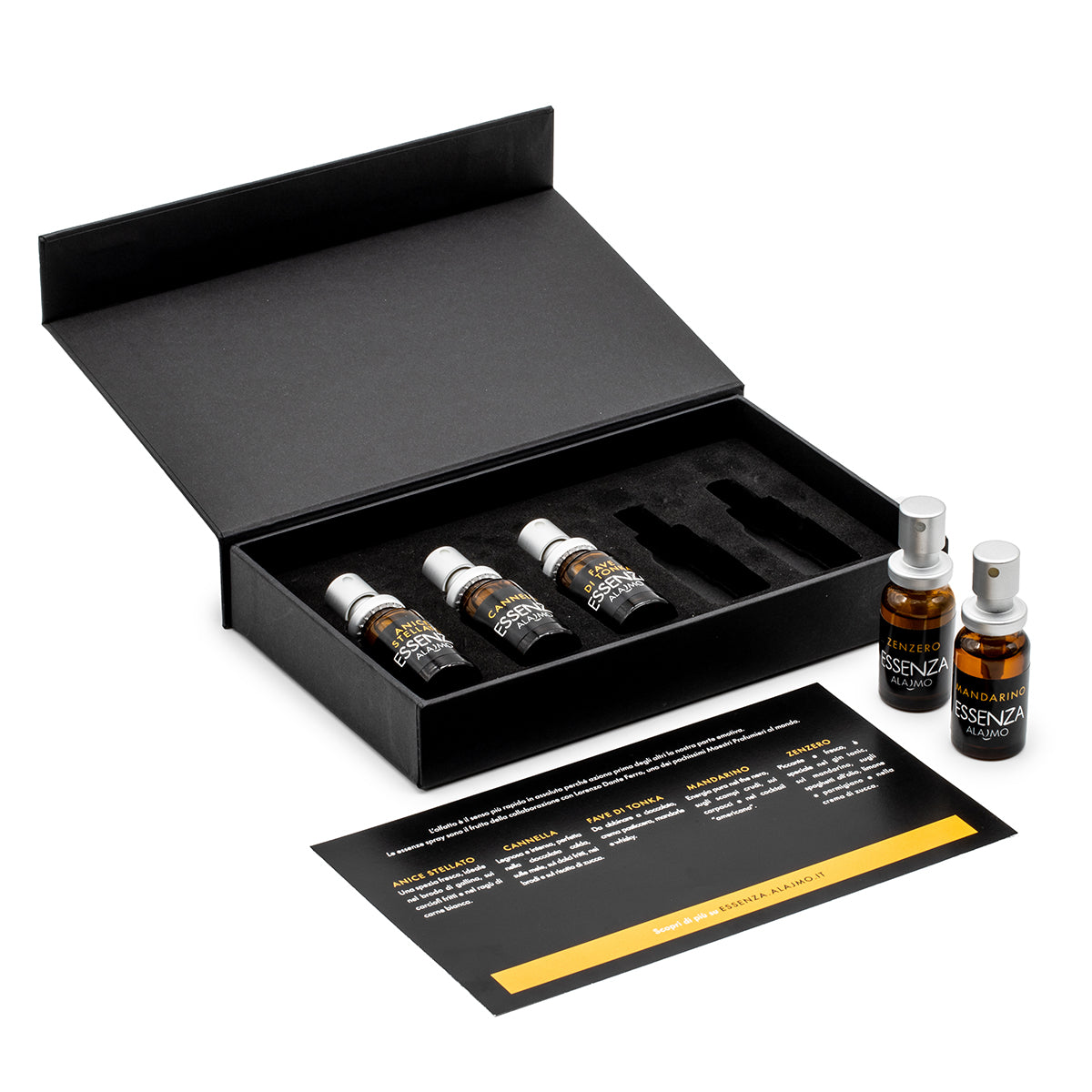 COFFRET DE 5 HUILES ESSENTIELLES ‘INSTINCT’  –  SÉRIE LIMITÉE